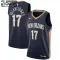 Maillot Enfant New Orleans Pelicans jonas valanciunas 17 Icon Edition Navy Swingman