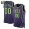Maillot Enfant New Orleans Pelicans Personnalisé City Edition 2024-25 Violet Swingman