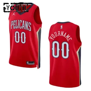 Maillot Enfant New Orleans Pelicans Personnalisé Statement Edition Navy Swingman Maillot Enfant New Orleans Pelicans Personnalisé Statement Edition Navy Swingman