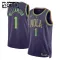 Maillot Enfant New Orleans Pelicans Zion Williamson City Edition 2024-25 Violet Swingman