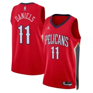 Maillot Homme New Orleans Pelicans Dyson Daniels 11 Statement Edition Rouge Swingman
