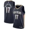 Maillot Homme New Orleans Pelicans jonas valanciunas 17 Icon Edition Navy Swingman