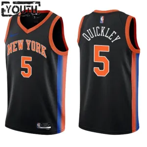 Maillot Enfant New York Knicks Immanuel Quickley 5 City Edition 2022-23 Swingman Maillot Enfant New York Knicks Immanuel Quickley 5 City Edition 2022-23 Swingman