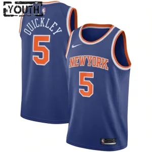 Maillot Enfant New York Knicks Immanuel Quickley 5 Icon Edition Swingman