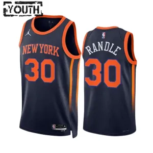 Maillot Enfant New York Knicks Julius Randle 30 Statement Edition Navy Swingman Maillot Enfant New York Knicks Julius Randle 30 Statement Edition Navy Swingman
