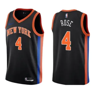 Maillot Homme New York Knicks Derrick Rose 4 City Edition 2022-23 Swingman