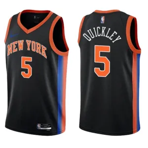 Maillot Homme New York Knicks Immanuel Quickley 5 City Edition 2022-23 Swingman Maillot Homme New York Knicks Immanuel Quickley 5 City Edition 2022-23 Swingman