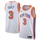 Maillot Homme New York Knicks Josh Hart City Edition 2024-25 Blanc Swingman