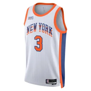Maillot Homme New York Knicks Josh Hart City Edition 2024-25 Blanc Swingman