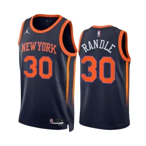 Maillot Homme New York Knicks Julius Randle 30 Statement Edition Navy Swingman Maillot Homme New York Knicks Julius Randle 30 Statement Edition Navy Swingman