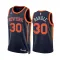 Maillot Homme New York Knicks Julius Randle 30 Statement Edition Navy Swingman