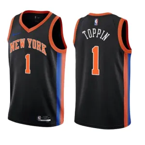 Maillot Homme New York Knicks Obi Toppin 1 City Edition 2022-23 Swingman