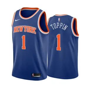 Maillot Homme New York Knicks Obi Toppin 1 Icon Edition Swingman
