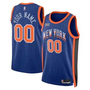 Maillot Homme New York Knicks Personnalisé City Edition 2023-24 Swingman