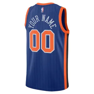 Maillot Homme New York Knicks Personnalisé City Edition 2023-24 Swingman