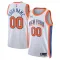 Maillot Homme New York Knicks Personnalisé City Edition 2024-25 Blanc Swingman