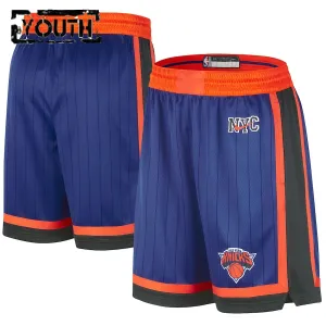 Short Enfant New York Knicks City Edition 2023-24 Bleu Swingman
