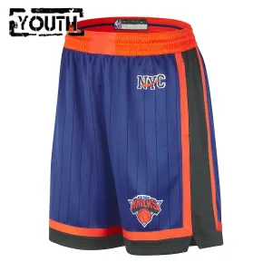 Short Enfant New York Knicks City Edition 2023-24 Bleu Swingman