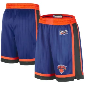 Short Homme New York Knicks City Edition 2023-24 Bleu Swingman