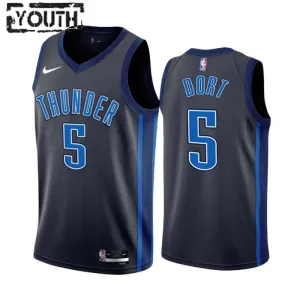 Maillot Enfant Oklahoma City Thunder Luguentz Dort 5 City Edition 2022-23 Noir Swingman Maillot Enfant Oklahoma City Thunder Luguentz Dort 5 City Edition 2022-23 Noir Swingman
