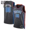 Maillot Enfant Oklahoma City Thunder Personnalisé City Edition 2022-23 Noir Swingman