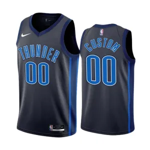 Maillot Homme Oklahoma City Thunder Personnalisé City Edition 2022-23 Noir Swingman Maillot Homme Oklahoma City Thunder Personnalisé City Edition 2022-23 Noir Swingman