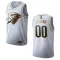 Maillot Homme Oklahoma City Thunder Personnalisé Golden Edition Blanc Swingman