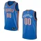 Maillot Homme Oklahoma City Thunder Personnalisé Icon Edition 2022-23 Bleu Swingman