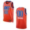 Maillot Homme Oklahoma City Thunder Personnalisé Statement Edition 2022-23 Orange Swingman