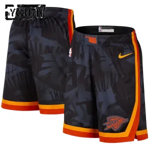 Short Enfant Oklahoma City Thunder City Edition 2023-24 Navy Swingman