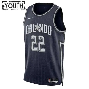 Maillot Enfant Orlando Magic Franz Wagner City Edition 2023-24 Navy Swingman