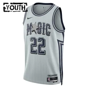 Maillot Enfant Orlando Magic Franz Wagner City Edition 2024-25 Gris Swingman
