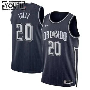 Maillot Enfant Orlando Magic Markelle Fultz City Edition 2023-24 Navy Swingman