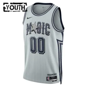 Maillot Enfant Orlando Magic Personnalisé City Edition 2024-25 Gris Swingman
