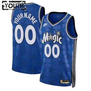 Maillot Enfant Orlando Magic Personnalisé Classic Edition 2023-24 Bleu Swingman