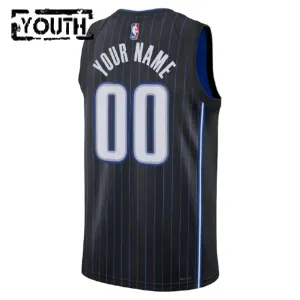 Maillot Enfant Orlando Magic Personnalisé Icon Edition Navy Swingman
