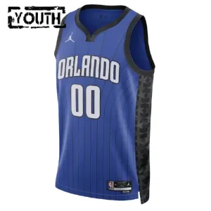 Maillot Enfant Orlando Magic Personnalisé Statement Edition Bleu Swingman