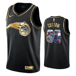 Maillot Homme Orlando Magic Diamond Edition Personnalisé Noir Swingman Maillot Homme Orlando Magic Diamond Edition Personnalisé Noir Swingman