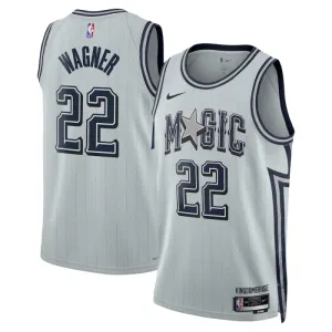 Maillot Homme Orlando Magic Franz Wagner City Edition 2024-25 Gris Swingman