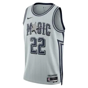 Maillot Homme Orlando Magic Franz Wagner City Edition 2024-25 Gris Swingman