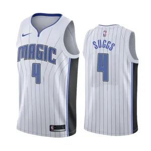 Maillot Homme Orlando Magic Jalen Suggs 4 Association Edition Blanc Swingman Maillot Homme Orlando Magic Jalen Suggs 4 Association Edition Blanc Swingman
