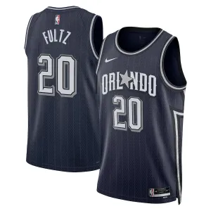 Maillot Homme Orlando Magic Markelle Fultz City Edition 2023-24 Navy Swingman