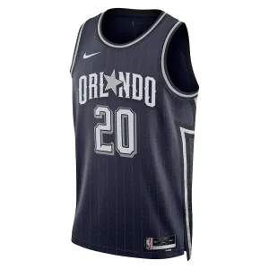 Maillot Homme Orlando Magic Markelle Fultz City Edition 2023-24 Navy Swingman