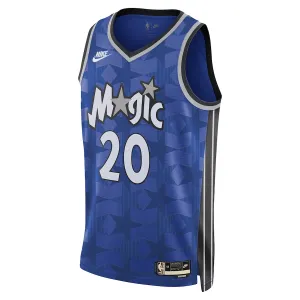 Maillot Homme Orlando Magic Markelle Fultz Classic Edition 2023-24 Bleu Swingman
