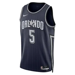 Maillot Homme Orlando Magic Paolo Banchero City Edition 2023-24 Navy Swingman