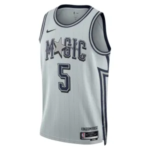 Maillot Homme Orlando Magic Paolo Banchero City Edition 2024-25 Gris Swingman