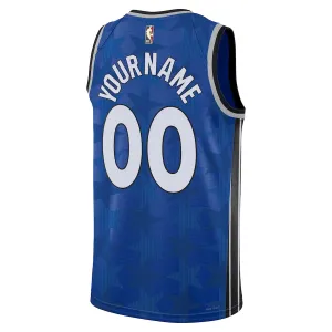 Maillot Homme Orlando Magic Personnalisé Classic Edition 2023-24 Bleu Swingman