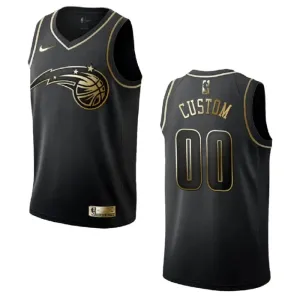 Maillot Homme Orlando Magic Personnalisé Golden Edition Noir Swingman Maillot Homme Orlando Magic Personnalisé Golden Edition Noir Swingman
