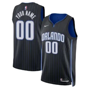 Maillot Homme Orlando Magic Personnalisé Icon Edition Navy Swingman