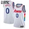 Maillot Enfant Philadelphia 76ers Tyrese Maxey City Edition 2024-25 Blanc Swingman